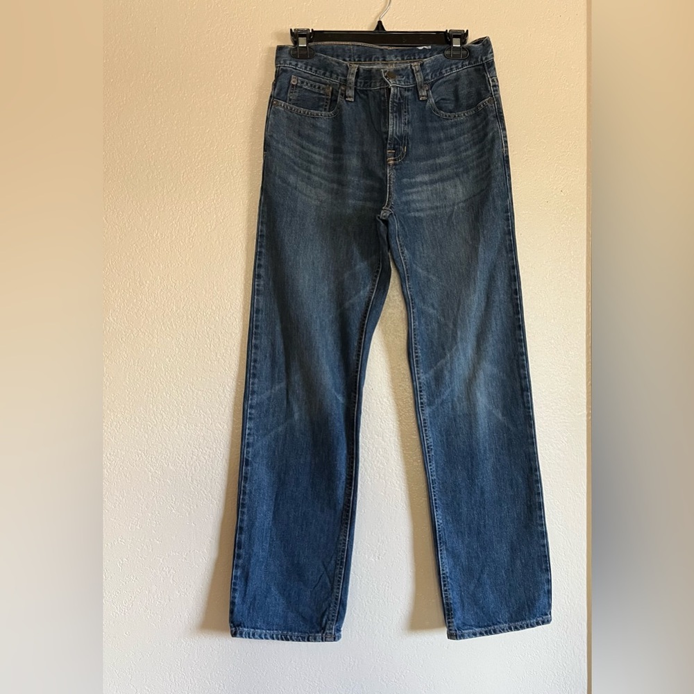 Polo Ralph Lauren Size 16 Women's Blue Jeans Denim 30X30 Made Cotton - Picture 1 of 6